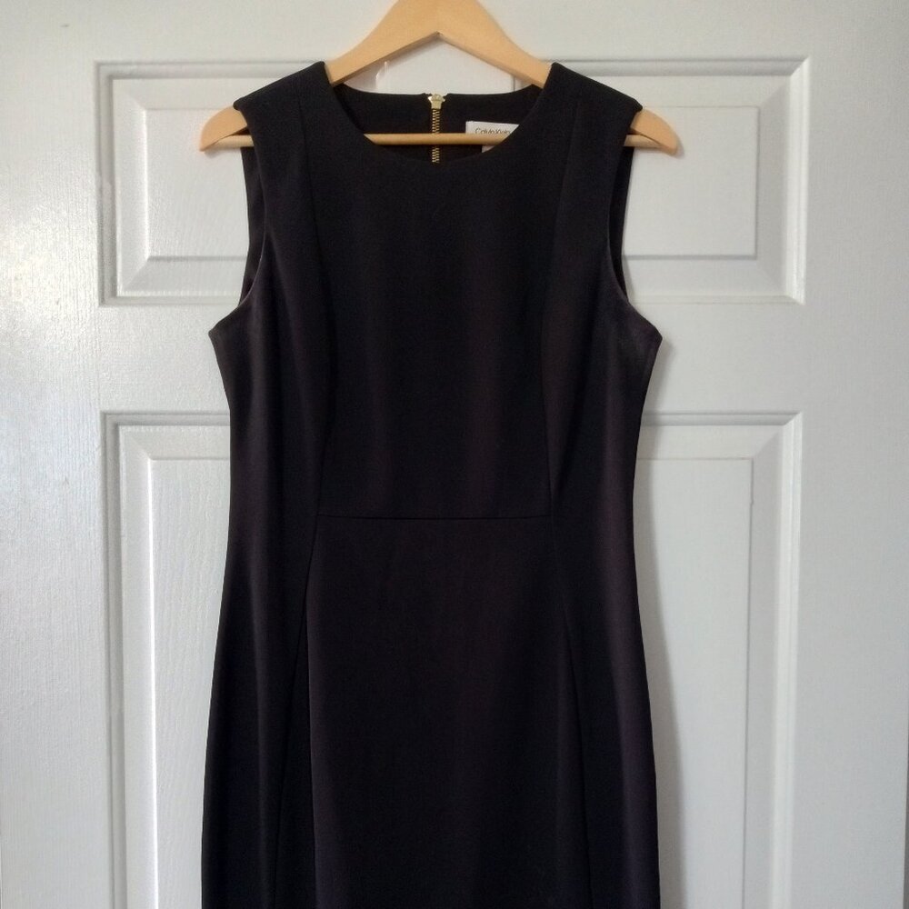 CALVIN KLEIN Sleeveless Sheath Dress / LIKE NEW / $67 - Picture 2 of 8